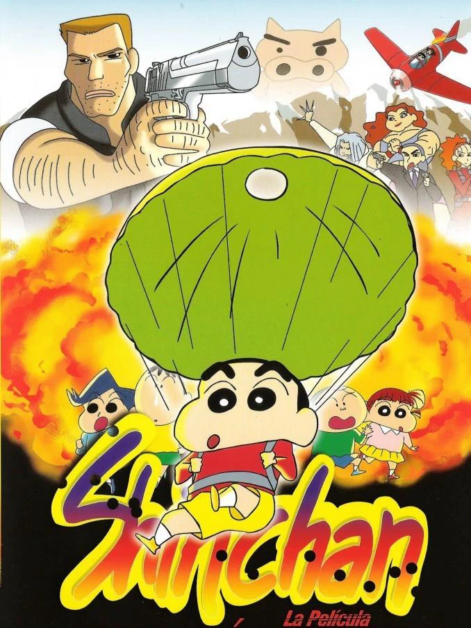 Crayon Shin-chan : Chiến Tranh Chớp Nhoáng ! Phi Vụ Bí Mật Của "Móng Lợn" | クレヨンしんちゃん 电撃！ブタのヒヅメ大作戦 (1998)