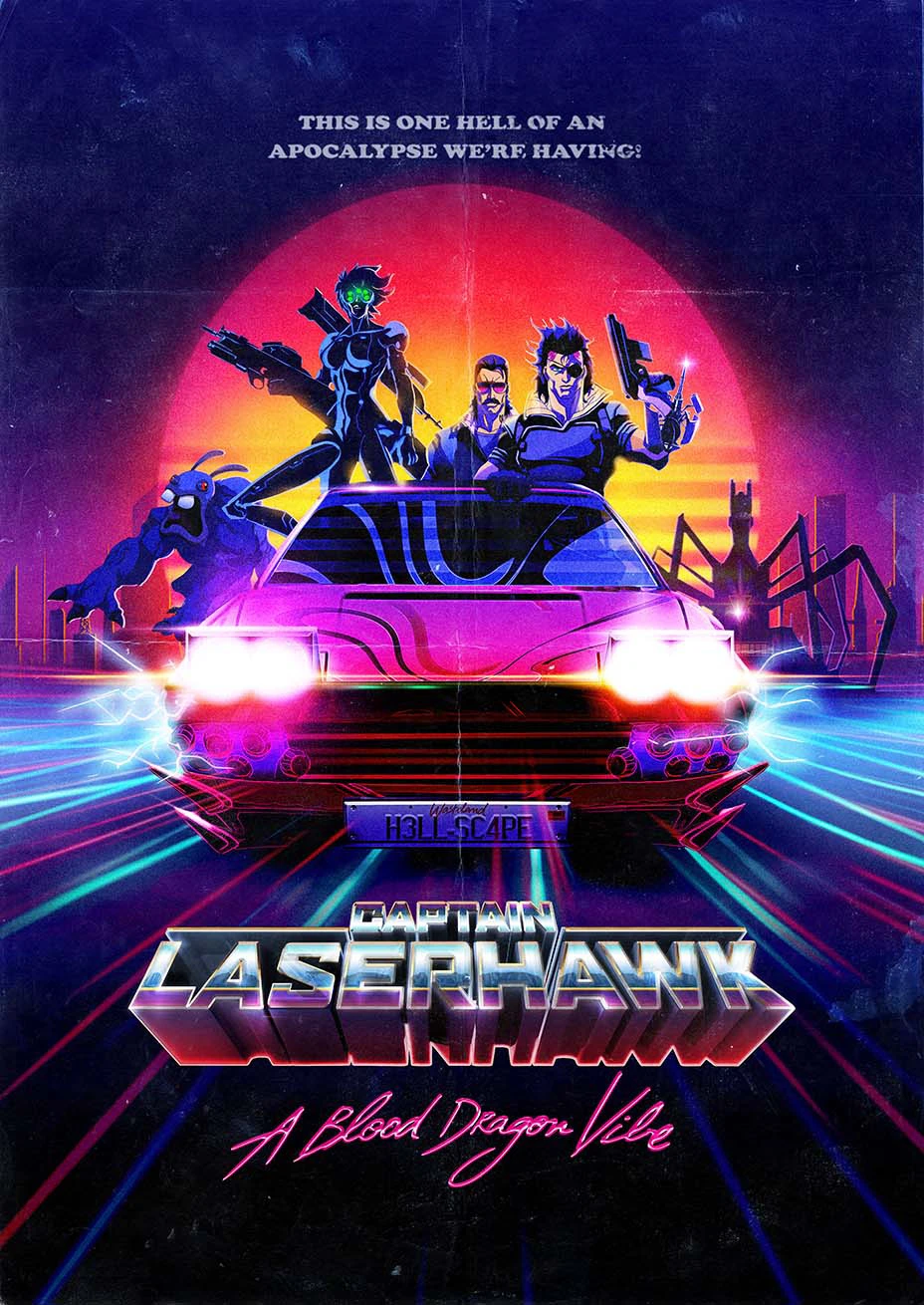 Đội trưởng Laserhawk: Blood Dragon Remix | Captain Laserhawk: A Blood Dragon Remix (2023)