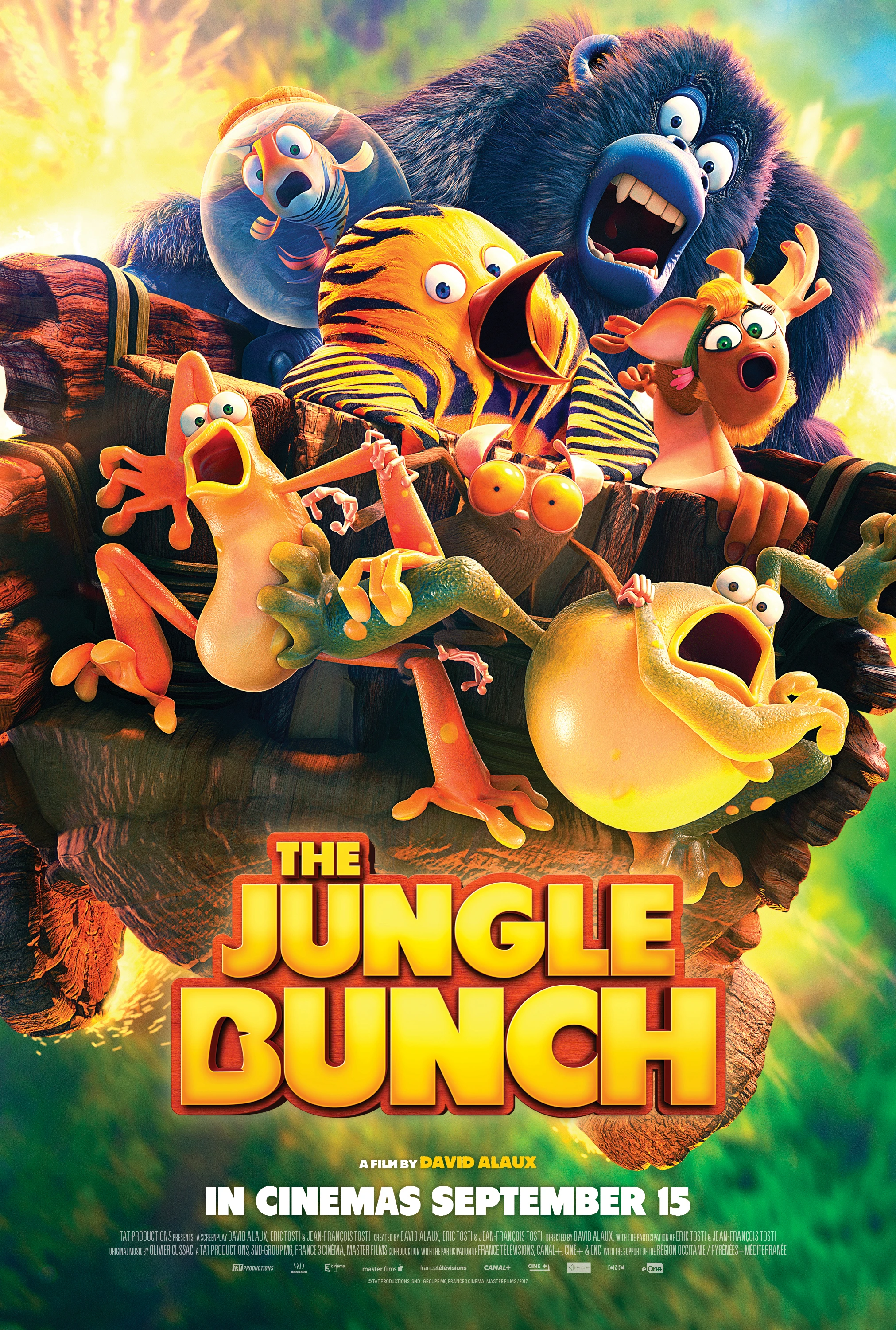 Hổ Cánh Cụt Và Biệt Đội Rừng Xanh | The Jungle Bunch (2017)