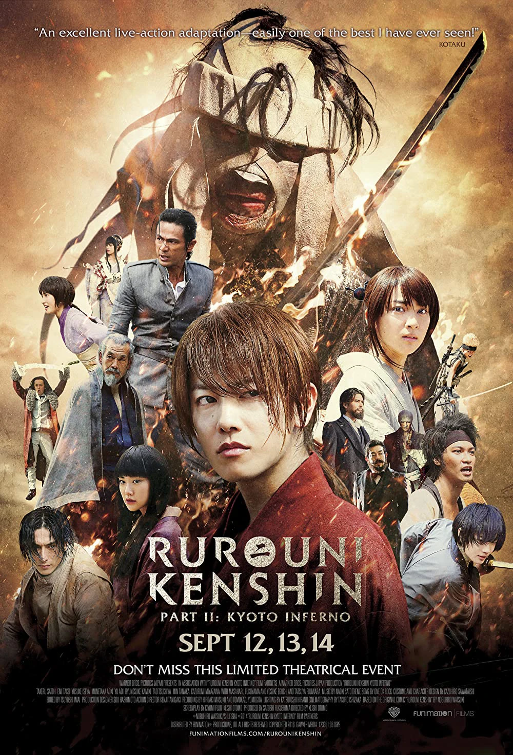 Lãng khách Kenshin: Đại hỏa Kyoto | Rurouni Kenshin: Kyoto Inferno (2014)