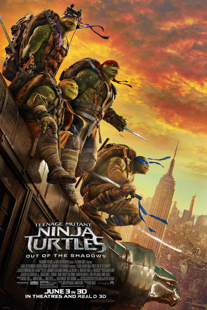 Ninja Rùa 2: Đập Tan Bóng Tối | Teenage Mutant Ninja Turtles: Out Of The Shadows (2016)