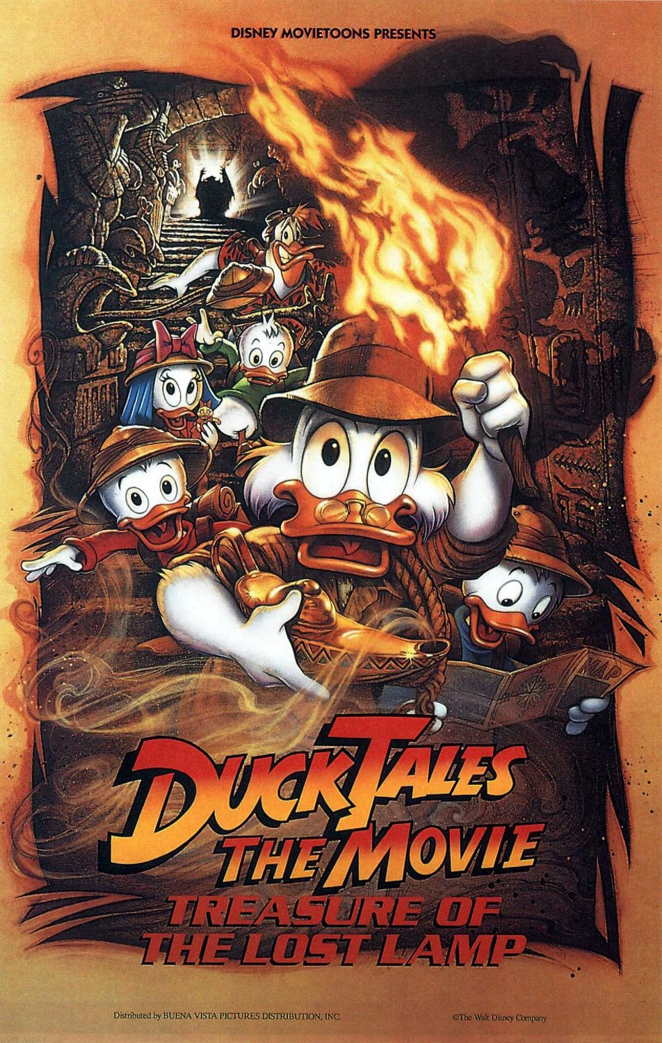 Vịt Donal Và Kho Báu Quốc Gia | DuckTales the Movie: Treasure of the Lost Lamp (1990)