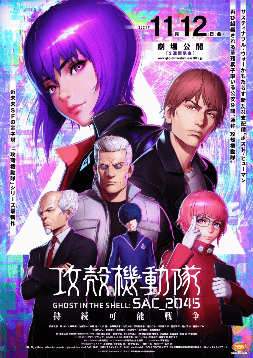 Vỏ bọc ma: SAC_2045 Chiến tranh trường kỳ | Ghost in the Shell: SAC_2045 Sustainable War (2021)